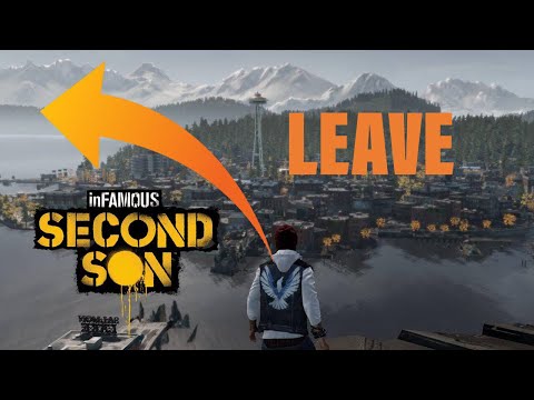 INFAMOUS Second Son: How To Leave Seattle and get a secret power *2022*