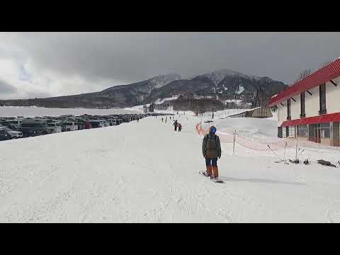 Video: 2023/1/22 赤倉観光リゾートスキー場、一番上から一番下まで一気に滑ってみました。