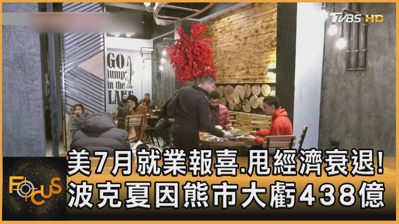 美7月就業報喜.甩經濟衰退！ 波克夏因熊市大虧438億