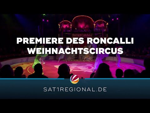 Roncalli-Weihnachtscircus feiert Premiere in Bremen