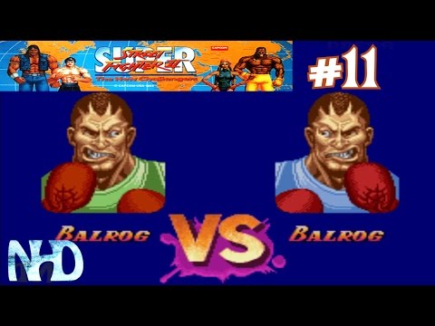 Let's Play Street Fighter 2 TNC Balrog Stage 11 VS Balrog