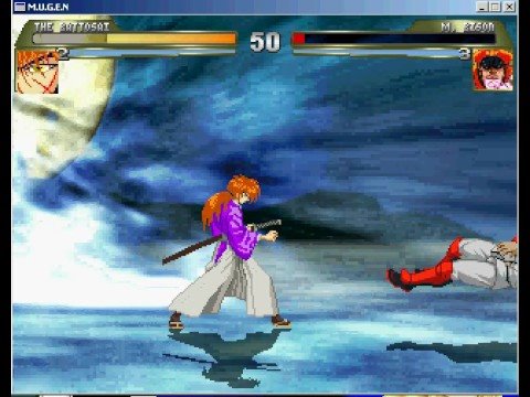 Kenshin vs Bison Mugen Fight