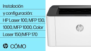 Cómo instalar HP Laser 100/MFP 1003/1008, MFP 1130/1180, Color Laser 150/MFP 170 en Win