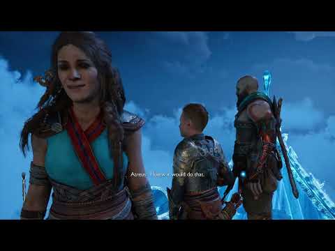 Kratos Saves Freya's Brother (Freyr) Scene - God Of War Ragnarok [4K 60FPS]