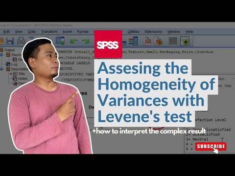 Levene-Test mit SPSS! (Einfach erklärt)