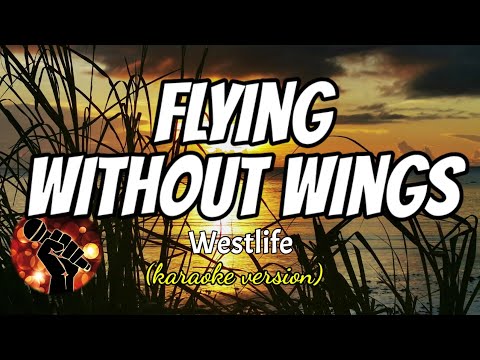 FLYING WITHOUT WINGS - WESTLIFE (karaoke version)