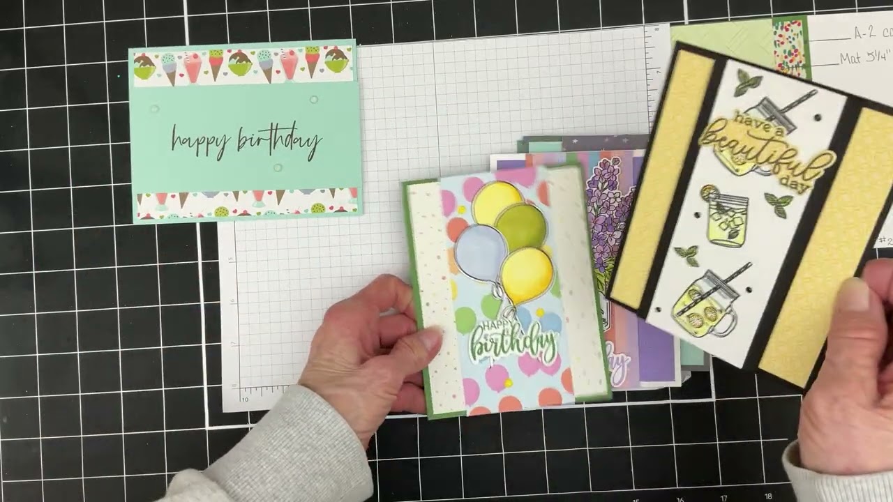 Middle Ground - Another Quick & Easy Card Layout