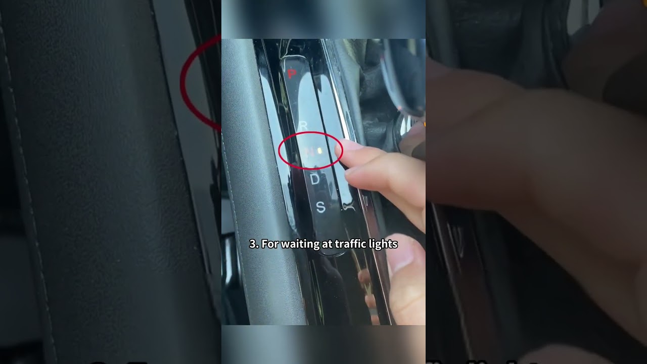 Only 3% of people know the skills of automatic transmission! #tips #tutorial #fyp #shorts #car