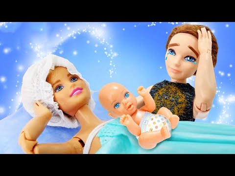Barbie Video auf Deutsch. Barbie bekommt ihr Baby. Lehrreiche Videos für Kinder.