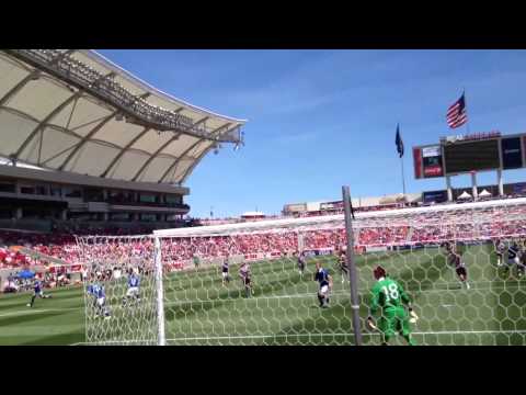 USWNT vs Canada 6/30/12 (1st Goal)