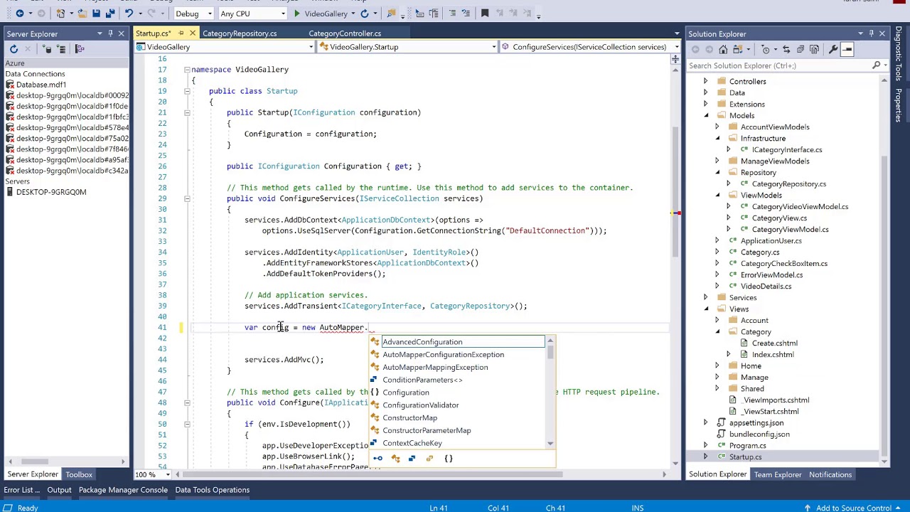 Watch video How to use AutoMapper in ASP.NET CORE Now How to use AutoMapper in ASP.NET CORE