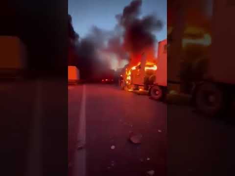 Vea el resultado de las manifestaciones en Río Hondo, Zacapa.  La violencia no es la solución