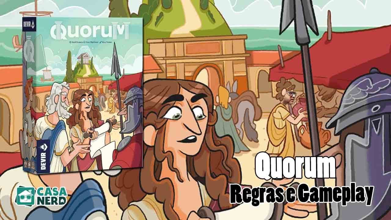 Quorum (Devir) - Regras e Gameplay