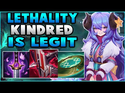 This Immortal Lethality Shield bow Build Makes Kindred A One Shot Machine! (Shieldbow + Ghostblade)