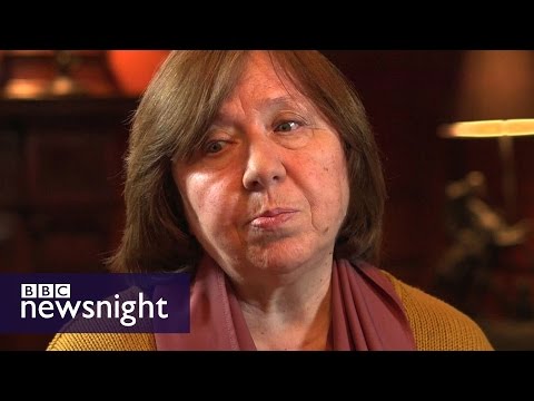 'The Soviet person remains': Nobel Prize winner Svetlana Alexievich - BBC Newsnight