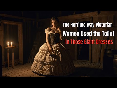 The Horrible Way Victorian Women Used the Toilet in Those Giant Dresses