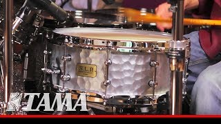 Video thumbnail for TAMA S.L.P. Vintage Hammered Steel Snare Drum by TAMA Drums Official