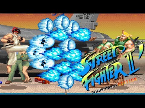 STREET FIGHTER II PUNISHMENT EDITION (V.1) (ARCADE CPS1) 1CC RYU PLAYTHROUGH (FULL GAMEPLAY)