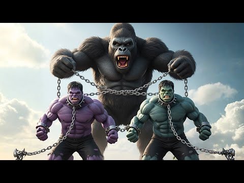 KING KONG VS TEAM HULK : Apocalyptic Showdown | Epic Battle Full Movie in 4K Ultra HD!