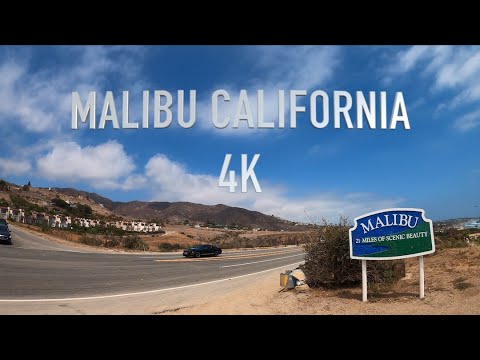 (4K) 21 MILE SCENIC DRIVE PACIFIC COAST HIGHWAY MALIBU CALIFORNIA