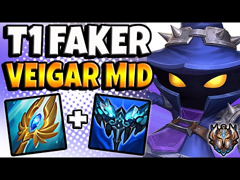 T1 Faker Veigar vs Vladimir [ MID ] Patch 12.8 Korea Challenger ✅