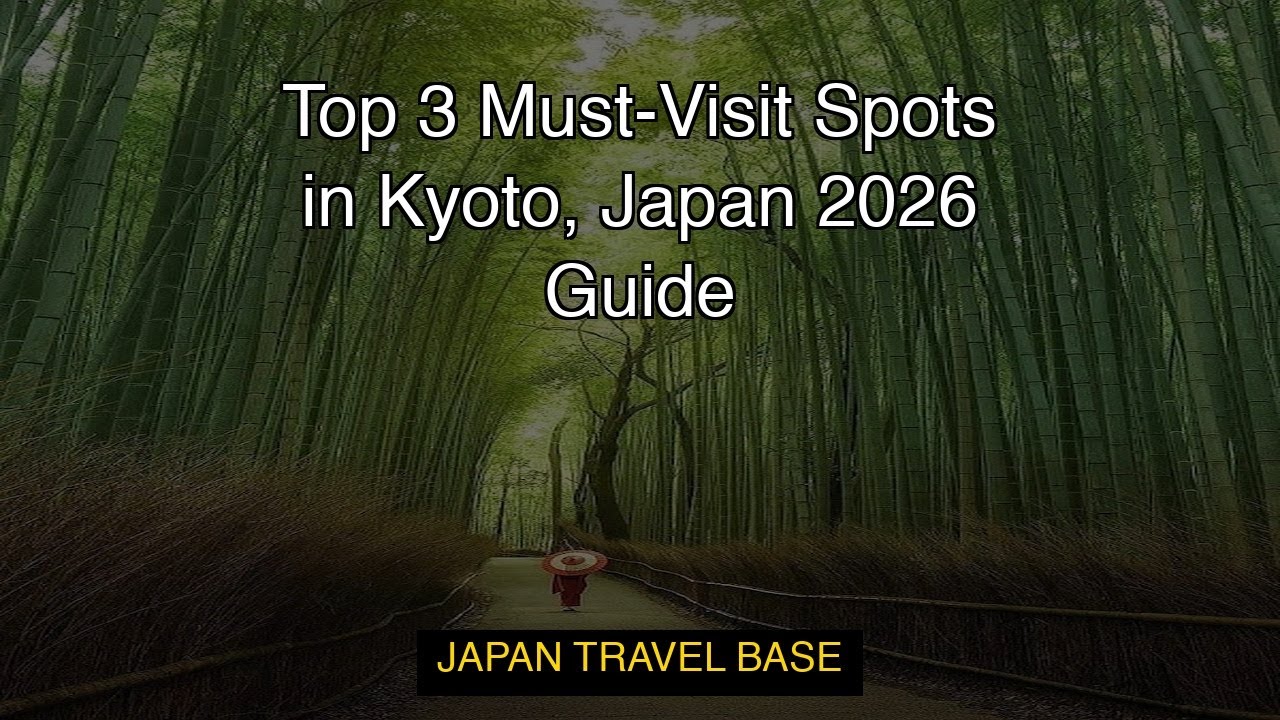 Top 3 Must-Visit Spots in Kyoto, Japan 2026 Guide