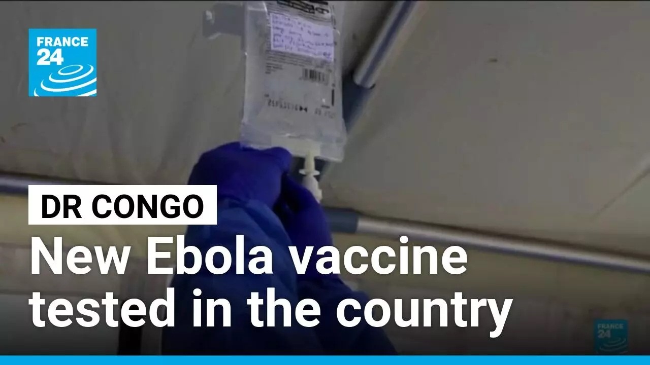 WHO urges Ervebo vaccine trial in DR Congo Ebola outbreak • FRANCE 24 English