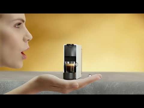 Капсульная кофемашина Nespresso Essenza Mini C30 Black - видео