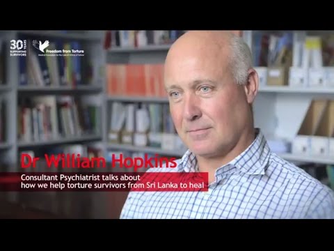 Dr William Hopkins talks about how we help Sri Lankan survivors heal