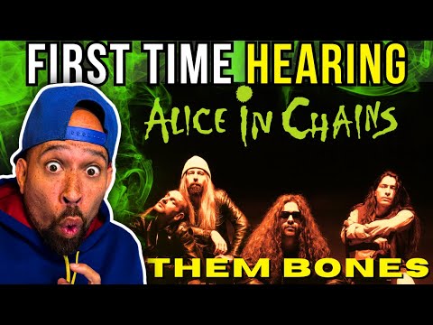 Rapper FIRST time REACTION to Alice In Chains - Them Bones! This is HEAVY...