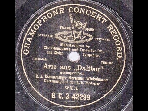 Smetana's opera Dalibor "Blickst du, mein Freund" Hermann Winkelmann (1849-1912) Wagner's Parsifal