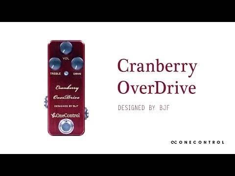 One Control Cranberry OverDrive OC-CBOD - BJF Series Lead Boost / Overdrive Effects Pedal - NEW! image 5