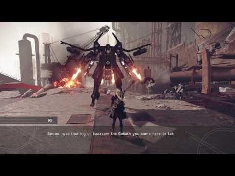 NieR Automata DEMO 120161128 complete playthrough