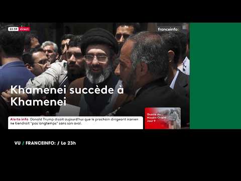 VU du 09/03/2026 : Khamenei succède à Khamenei