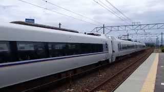 preview picture of video '683系特急しらさぎ 粟津駅通過 Limited Express SHIRASAGI'