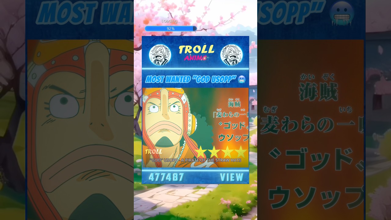 God Usopp 🥶☠️ #luffy #sabo #zoro #usopp #onepiece