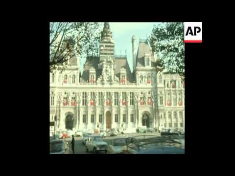 SYND 23/10/1971 PREPARATIONS IN PARIS FOR THE FORTHCOMING VISIT OF LEONID BREZHNEV