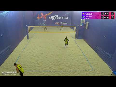 16:20 O. Kryvoshap / Y. Bohdashkin - D. Vakulenko / S. Borets 11.02.2023 | Winners Beach Volleyball