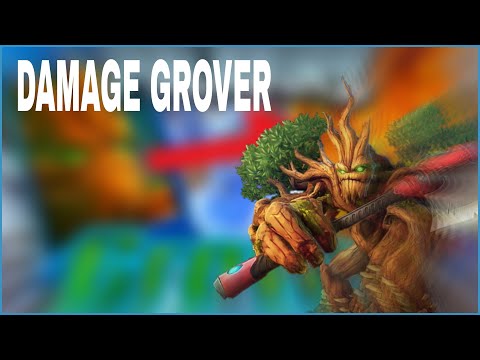 HOW TO PLAY GROVER BEST DAMAGE/HEAL!! *2021* (PALADINS)