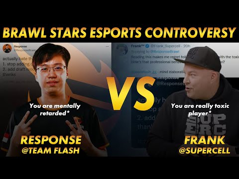 TOXIC ESPORTS PLAYER - BRAWL STARS ! CONTROVERSY Over Esports Player Tweet! TEAM FLASH GG