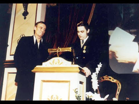 La Légion d'honneur pour Jeremy Brett - avril 1994 à Manchester