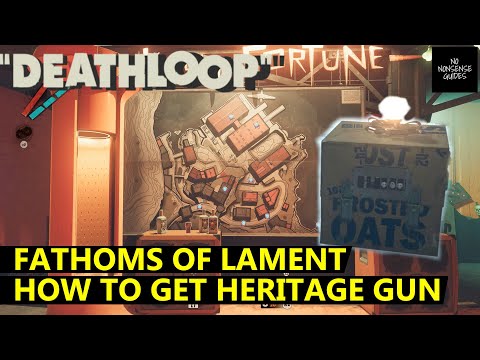 Deathloop Heritage Gun - Super Shifty - How to get BEST WEAPON - Fathoms of Lament Reward Scheme