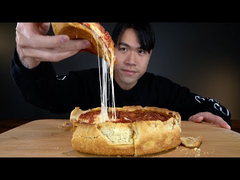 I spent $100 on this Costco pizza (Giordano's frozen pizza review & mukbang)
