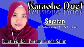 Download lagu Suratan - Rhoma Irama | Karaoke duet tanpa vokal cowok mp3