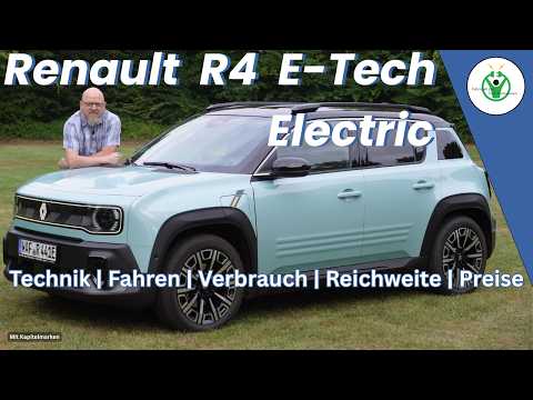 Renault R4 E-Tech Electric | Sieht so die Rückkehr eines Kultautos aus den Siebzigerjahren aus?