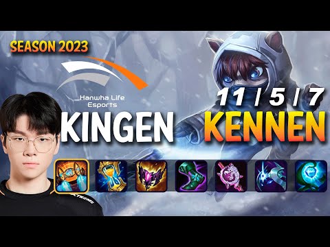 HLE Kingen KENNEN vs GNAR Top - KR Ranked