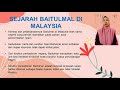 PERANAN BAITULMAL DI MALAYSIA