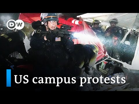 Were pro-Palestinian demonstrators infiltrated by outside groups? | DW News