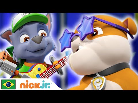 Capa de Patrulha Canina | Patrulha Canina Salva o Show de Au-Au-Roll | Nick Jr. em Português