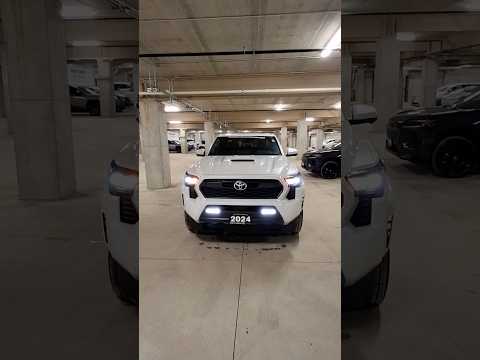 2024 Toyota Tacoma 4x4 Double Cab Auto in White for sale at North London Toyota in London, ON